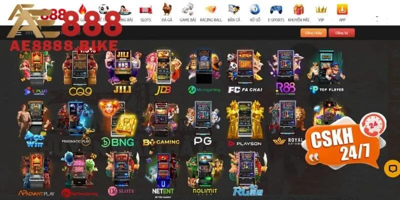 Đa dạng các tựa game slots từ cổ điển đến hiện tại